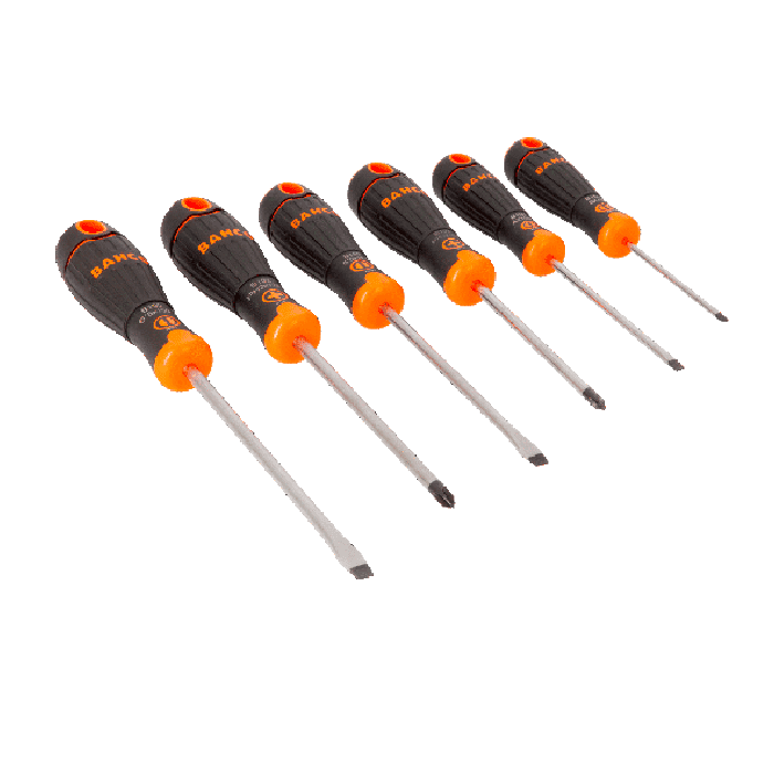 juego 6+ destornilladores bahco philips y planos