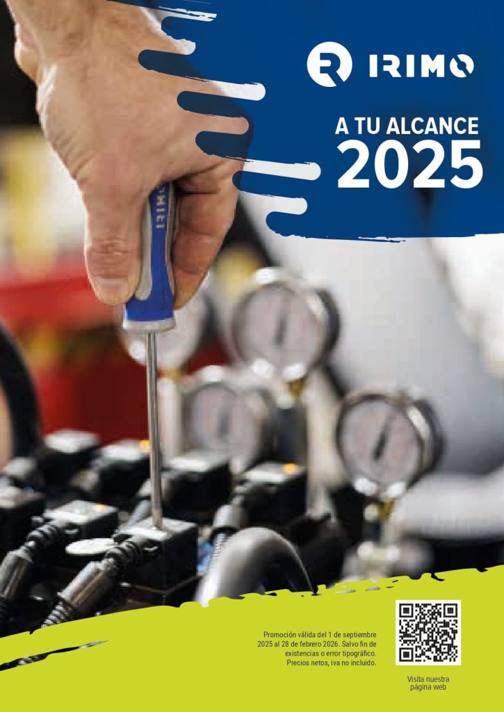 Promociones actuales Irimo 2025-2026. Herramientas manuales y neumaticas y de bateria para talleres