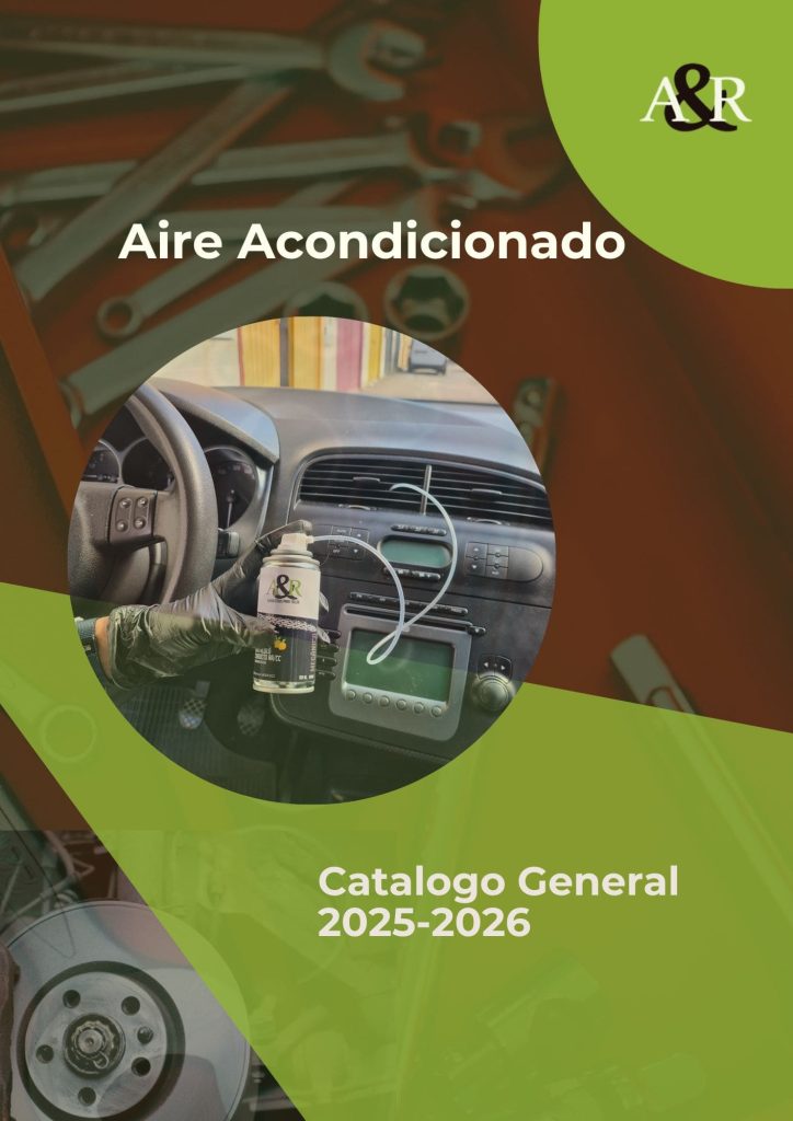 Catálogo consumibles y herramientas para la revisión y matenimiento del Aire acondicionado de vehiculos