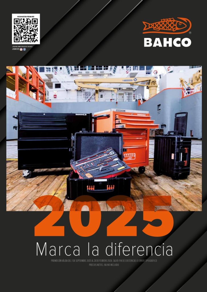 Promociones actuales Bahco 2025-2026. Herramientas manuales y neumaticas y de bateria para talleres