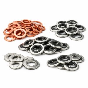 Arandelas de cárter e inyector para sellado y estanqueidad en motores de automoción