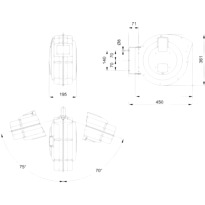 enrollador de manguera aire comprimido