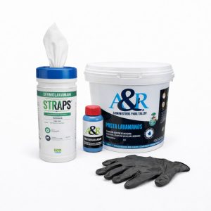 Productos de higiene personal para uso diario en talleres y entornos profesionales