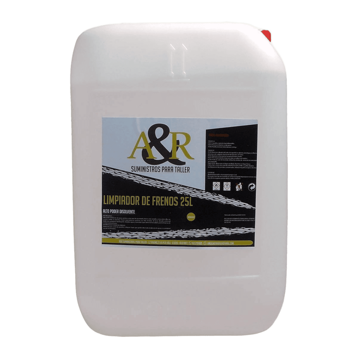 Limpiador de frenos 25 litros profesional