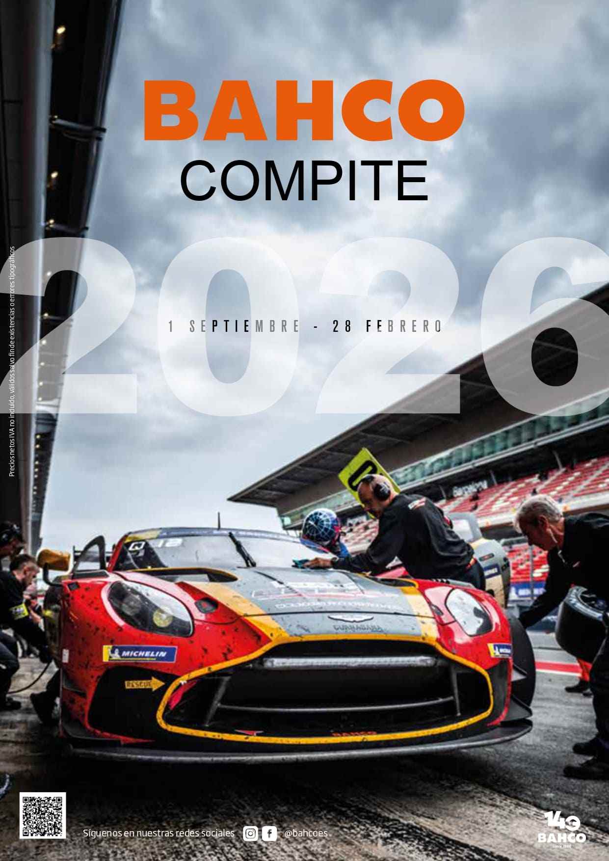 Portada catálogo promociones Bahco Compite 2026-2027