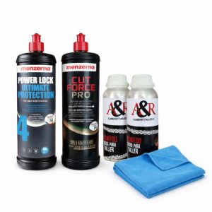 Pulimentos y accesorios para procesos de pulido y acabado profesional en talleres de automoción